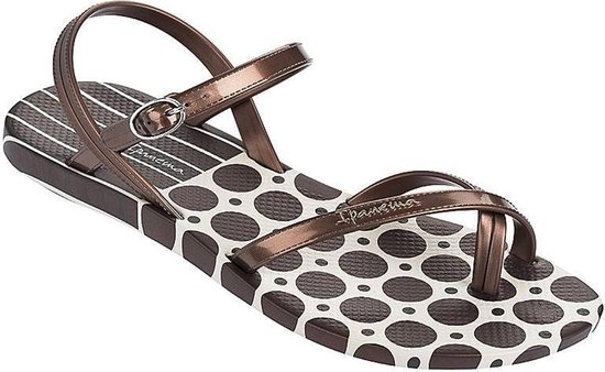 Ipanema slippers fashion - maat 35/36 - Dames - Bruin | bol.com