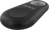 DELTACO BT-131, Key finder, bluetooth tracker voor sleutels, portemonnee, tas, ingebouwde camerasluiter, Android / iOS, zwart