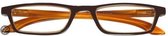I Need You - The Frame Company Contactlenzen Leesbril TIFFY bruin-oranje +2.50 dpt