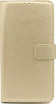 LG V40 ThinQ Hoesje - Portemonnee Book Case - Kaarthouder & Magneetlipje - Goud