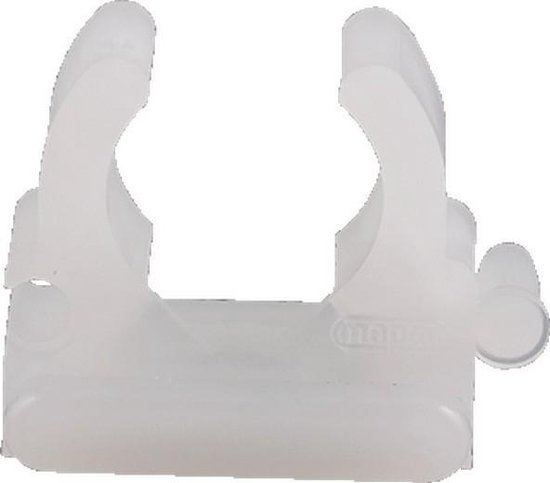 MEPA kabelbuisklem KB, kunstst, transp, v/buisdiam 19 – 22mm