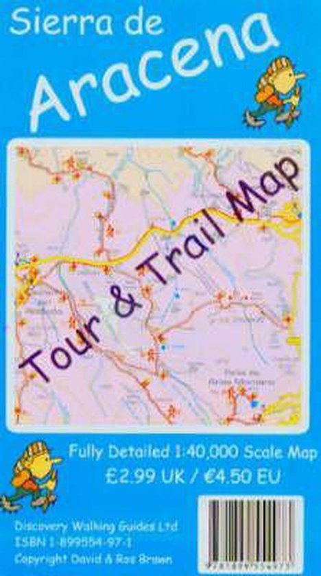 Sierra De Aracena Tour And Trail Map - cover