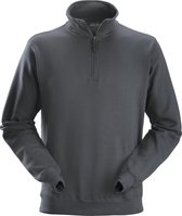 Sweatshirt ½ Zip Snickers - Workwear - 2818 - gunmetal - taille XL