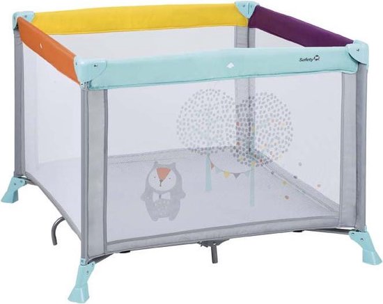 Safety 1st Circus Play Campingbed en Box Inklapbaar bol