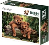Puzzel Amy Design | Wild Animals - Cubs 1000 pc