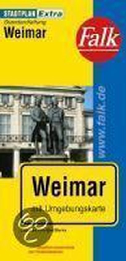 Falk Stadtplan Extra Standardfaltung Weimar | bol