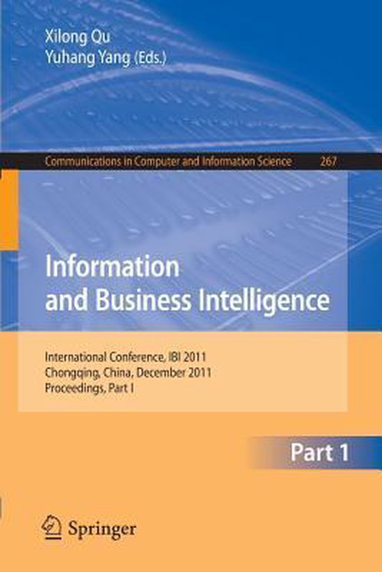 Information and Business Intelligence - cover
