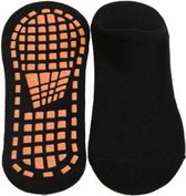 Trampoline anti slip sokken - zwart