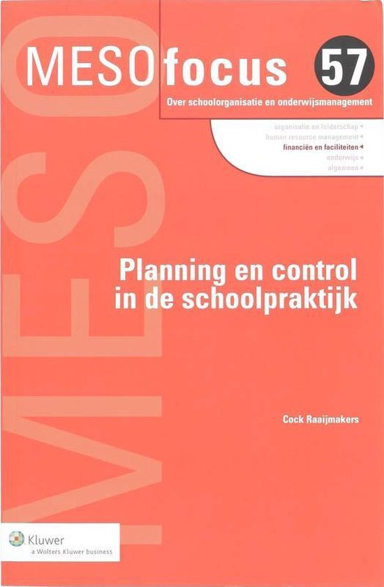 Meso focus - Planning en control in de schoolpraktijk - C. Raaijmakers | Tiliboo-afrobeat.com