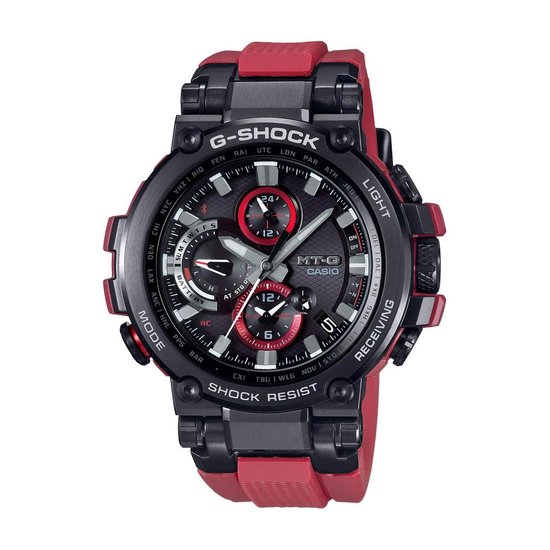 Makkelijker maken Heel boos vertegenwoordiger G-Shock MT-G Metal Twisted Bluetooth Solar horloge - Rood | bol.com