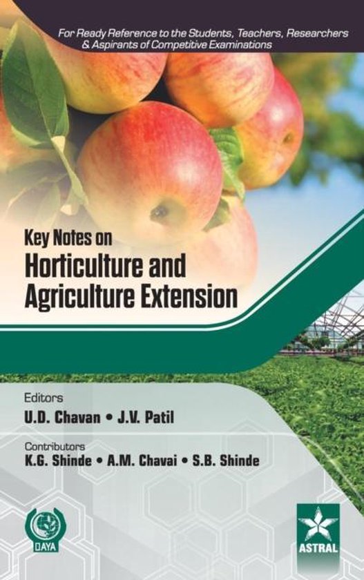 Key Notes on Horticulture and Agriculture Extension - cover