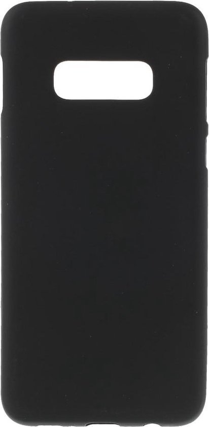 Samsung Galaxy S10e TPU Siliconen Hoesje Zwart Mat