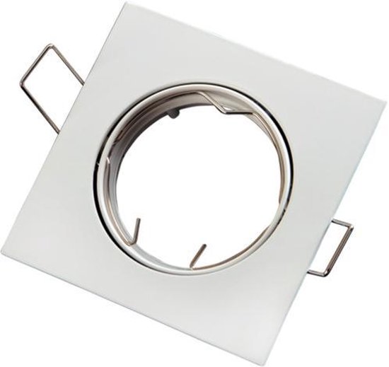 LED line Inbouwspot - Vierkant - Kantelbaar - GU5.3 Fitting - 80x80