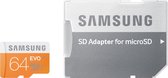 Samsung Evo 64 GB Micro SD class 10 met adapter