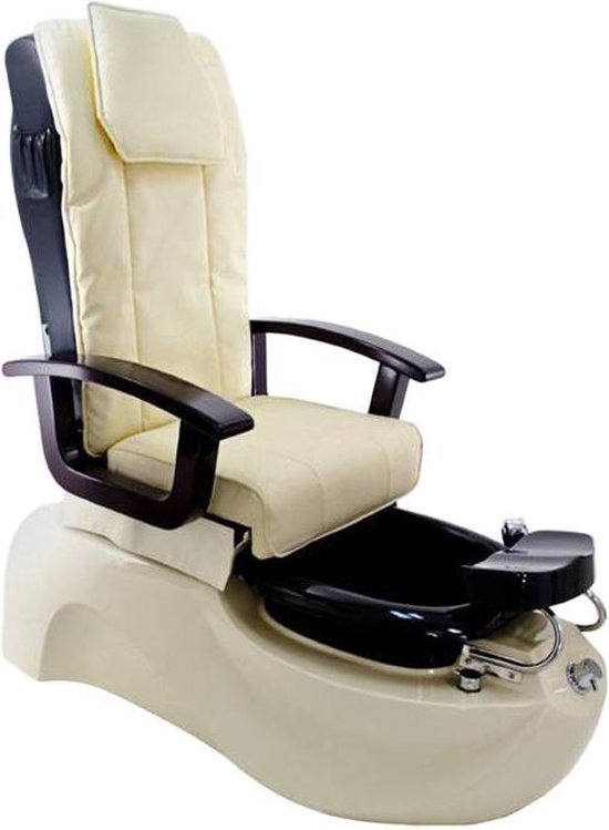 Mbs® Pedicurestoel met massage Pedicurestoel Massagestoel - Zwart