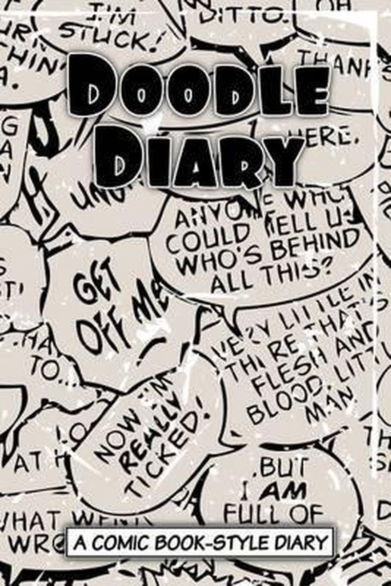Comic Book Diary- Doodle Diary - Art Journaling Sketchbooks