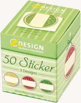 Avery Zweckform 56829 sticker Papier Multi kleuren Permanent 50 stuk(s)