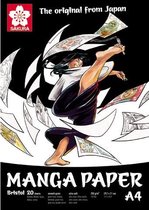 Sakura Manga schetsboek - A4 - wit - FSC mix