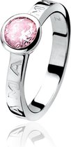 ZINZI zilveren mama ring roze ZIR849R