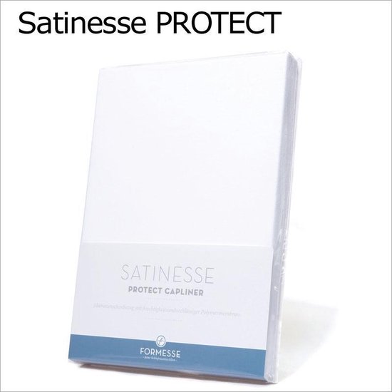 Satinesse Protect Moltonhoeslaken - Weiss-1000 200x220
