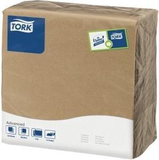 Tork LinStyle Cocktailservet Wit, 1/4 Gevouwen, Stevig, 24 x 24 cm, 14 x 100 servetten, 509541 Tork LinStyle Cocktailservet Wit, 1/4 Gevouwen, Stevig, 24 x 24 cm, 14 x 100 servetten, 509541