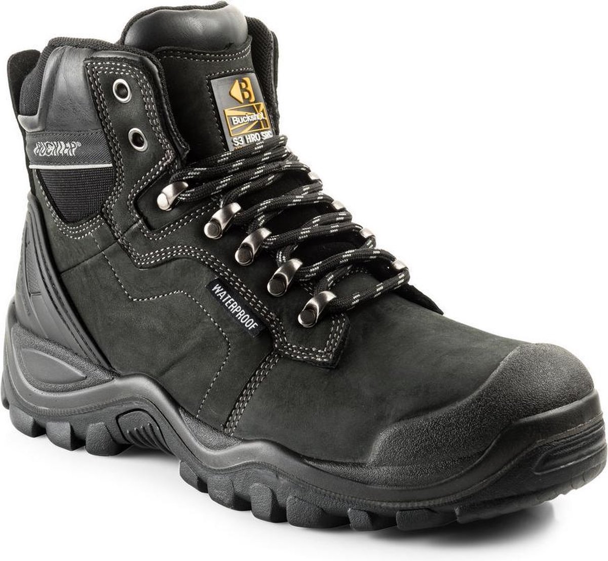 Buckler Boots Schoen BSH009 HG S3 + KN - Zwart BSH009BK - 43