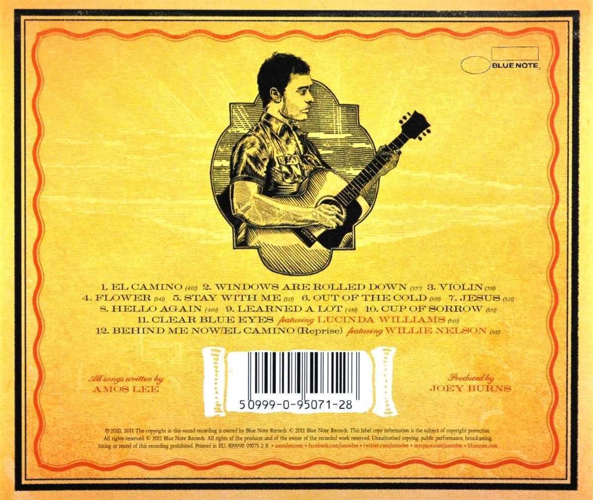 Mission Bell, Amos Lee CD (album) Muziek