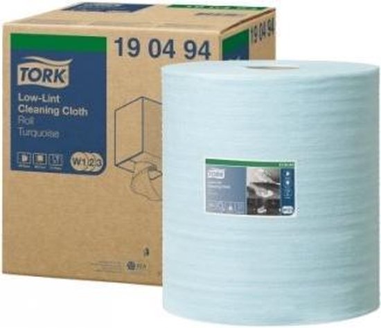 Tork Low-Lint rol voor bucket reinigingsdoek doos à 4 rol | multicare