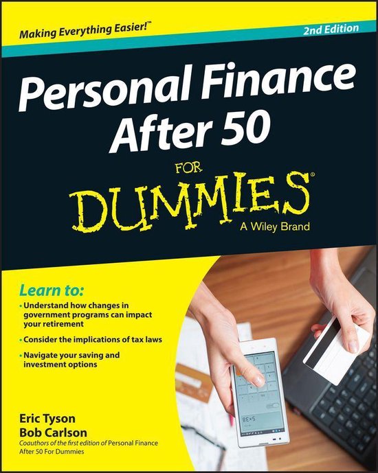 Personal Finance After 50 For Dummies - cover
