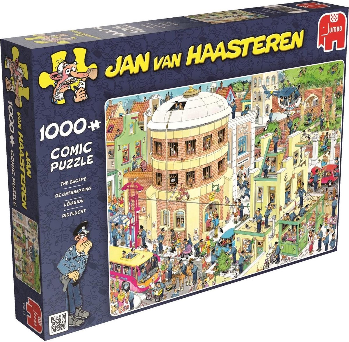 toezicht houden op gelei Monopoly Jan van Haasteren De Ontsnapping Puzzel 1000 Stukjes | Muziek | bol.com