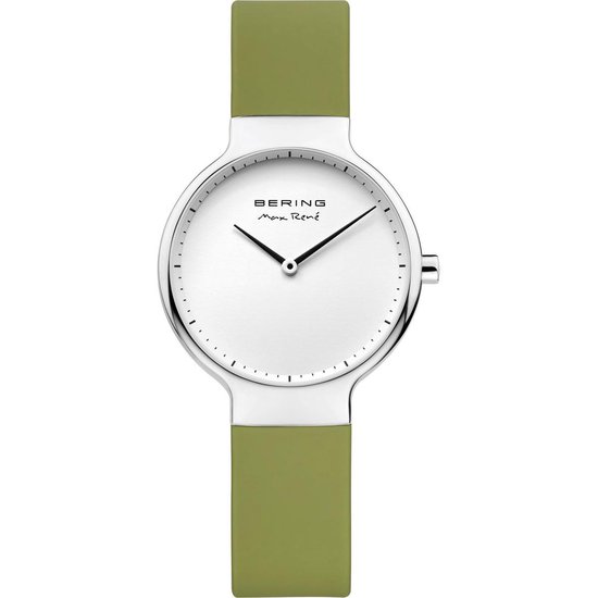 BERING - Max René - 15531-800 - Horloge - Silicone - Groen - Ø 31 mm |  bol.com