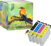 Ink Hero - 4 Pack - Inktcartridge / Alternatief voor de Epson T0445 T0441 T0442 T0443 T0444 Stylus C84 C84 Photo Edition C84N C84WN C86 C86 CX4600 CX6400 CX6600 44