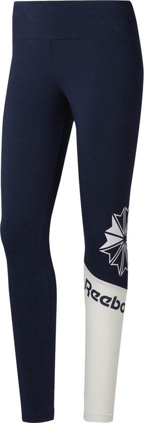 Reebok Ac Logo Legging Sportlegging Vrouwen - Collegiate Navy/White |  bol.com