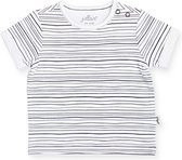Jollein Unisex Shirt - Black stripes - Maat 62/68