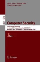 Computer Security: 23rd European Symposium on Research in Computer Security, Esorics 2018, Barcelona, Spain, September 3-7, 2018, Proceed