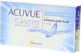 -8,00 ACUVUE OASYS for ASTIGMATISM (cil -0,75  as 100)  -  12 pack  -  Maandlenzen   -  Contactlenzen