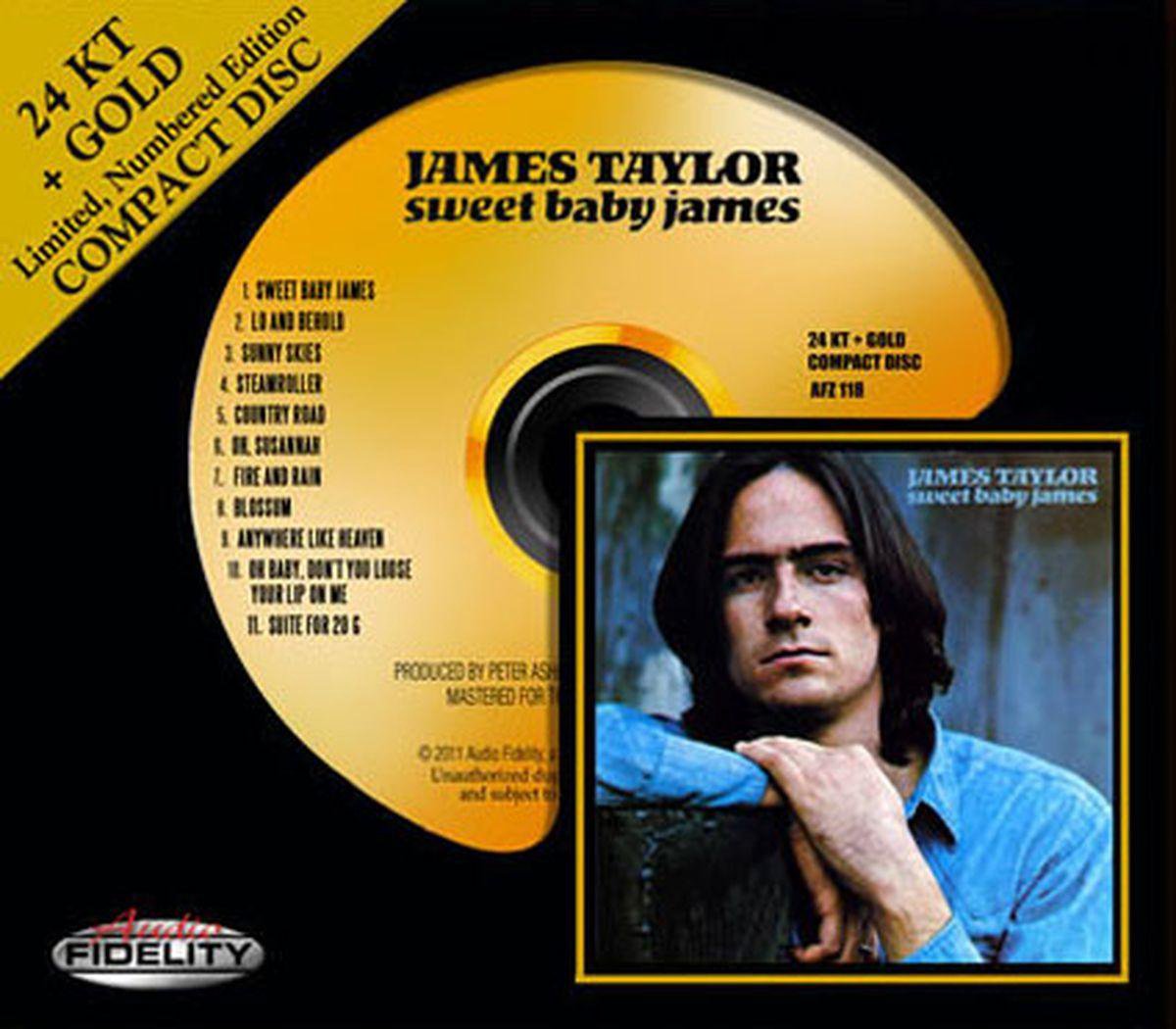 Sweet Baby James, James Taylor CD (album) Muziek