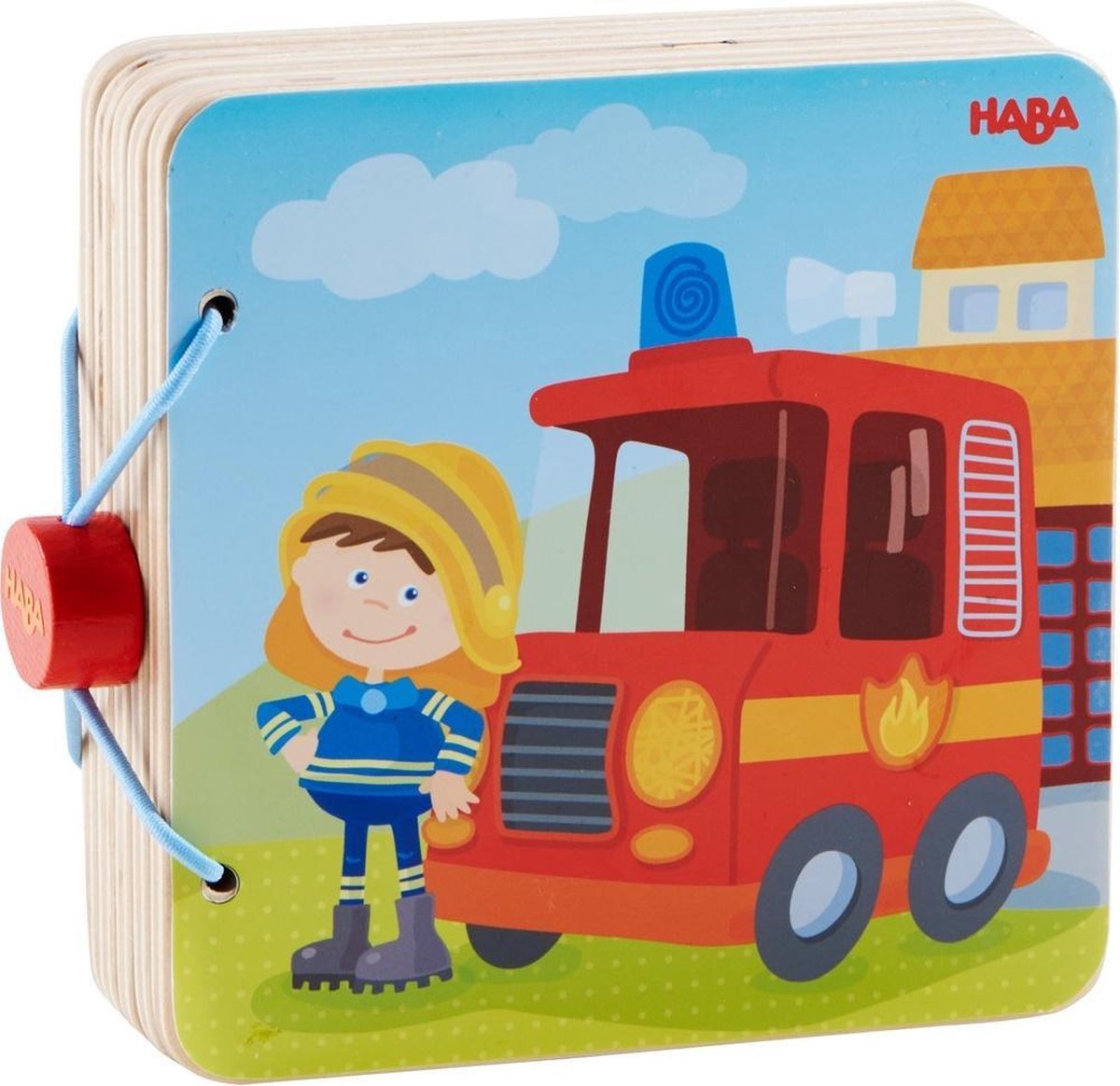 HABA Houten babyboek Brandweer