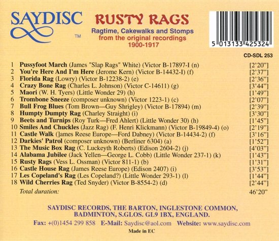 various-artists-rusty-rags-cd-various-artists-muziek-bol