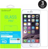 3 Stuks iPhone 7 Glazen Screen protector Tempered Glass 2.5D 9H (0.3mm)