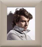 Deknudt Frames fotolijst beige, breed hout fotomaat 50x50 cm