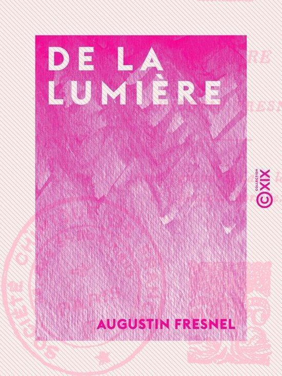 De la lumière - cover