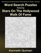 Word Search Puzzles Featuring Stars On The Hollywood Walk Of Fame