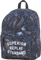 Replay Rugzak - Blue Hibiscus - Blauw