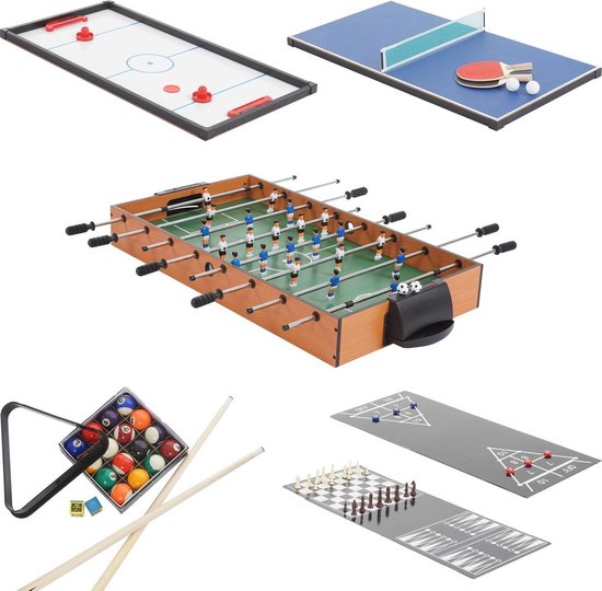 Carromco – tafelvoetbal – pooltafel – airhockey en meer