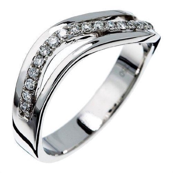 Orphelia RD-3360/58 - Ring - Witgoud 18 Karaat - Diamant 0.19 ct