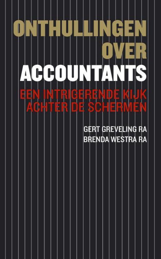 Cover van het boek 'Onthullingen over accountants' van B. Westra en G.W. Greveling