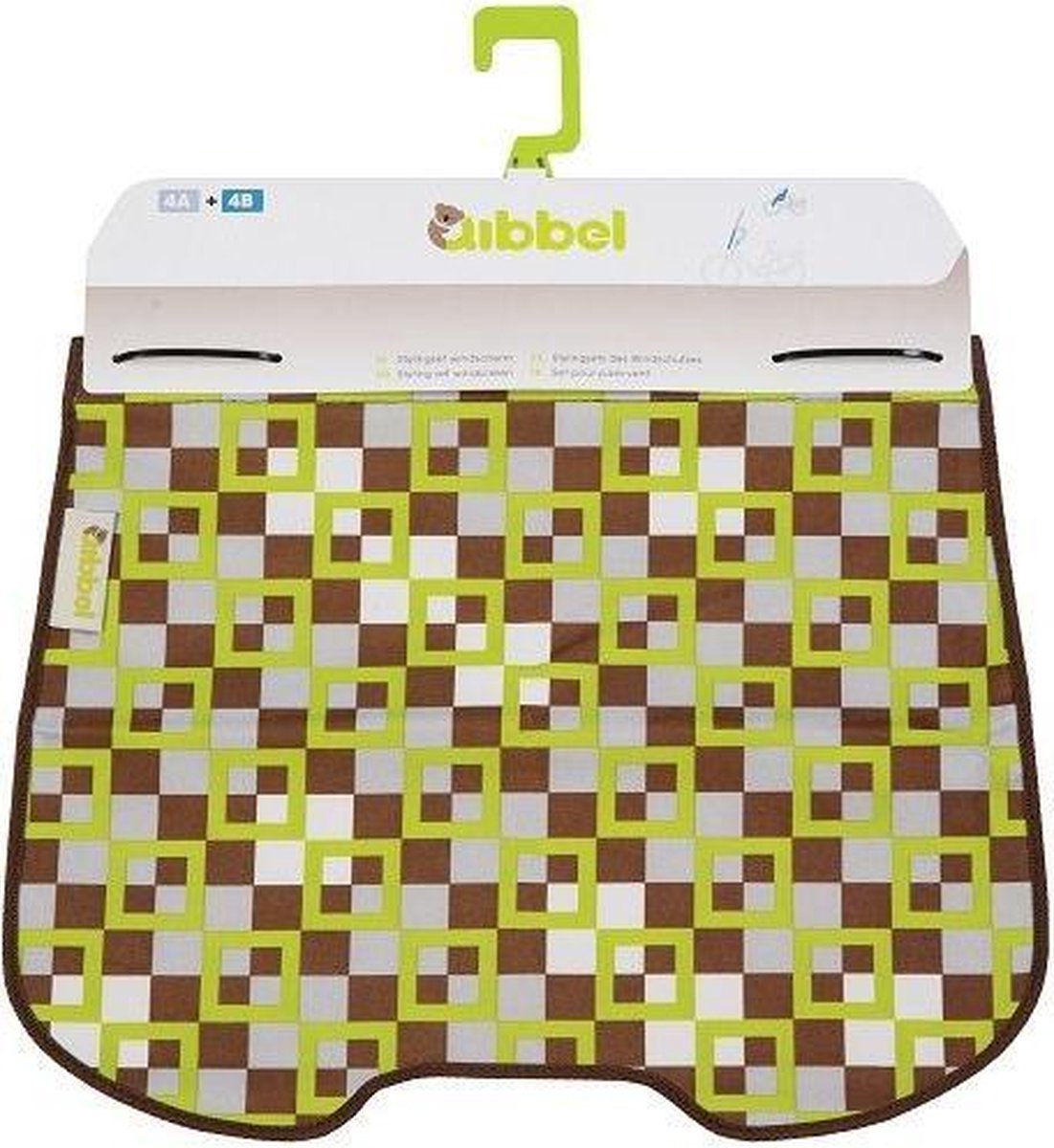 Qibbel Q717 - Stylingset Windscherm - Checked Green