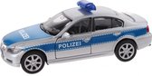 Welly Schaalmodel Nex Bmw Polizei Die-cast Zilver 11 Cm