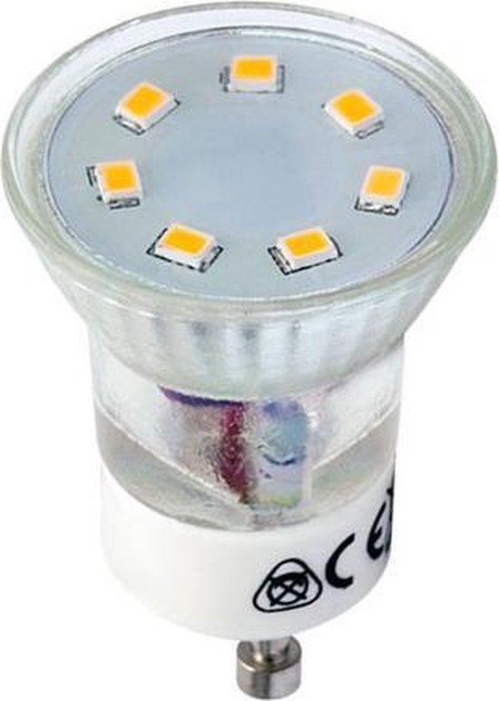 Aankondiging Kabelbaan Omgekeerd Kanlux -GU10 mini- LED Spot - 2.2W=19W -Warmwit 3000K 230VAC 120° 35mm  14946 | bol.com